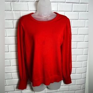 CALVIN KLEIN women Chic Red-orange  Sweater/size M